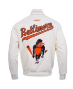 Baltimore Orioles Logo Game Day Eggshell Jacket