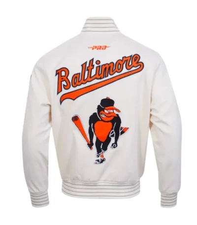 Baltimore Orioles Logo Game Day Eggshell Jacket