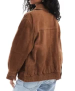Lucy Freyer Adults S01 Brown Suede Jacket