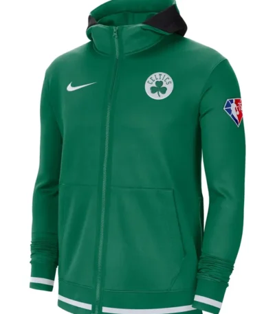 Men’s 75th Anniversary Showtime Full-zip Boston Celtics Coat