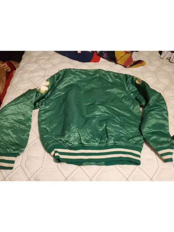 Men’s Vintage 80’s Starter Boston Retro Celtics Green Satin Jacket