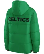 Women’s Boston Celtics Winter Puffer Jacket