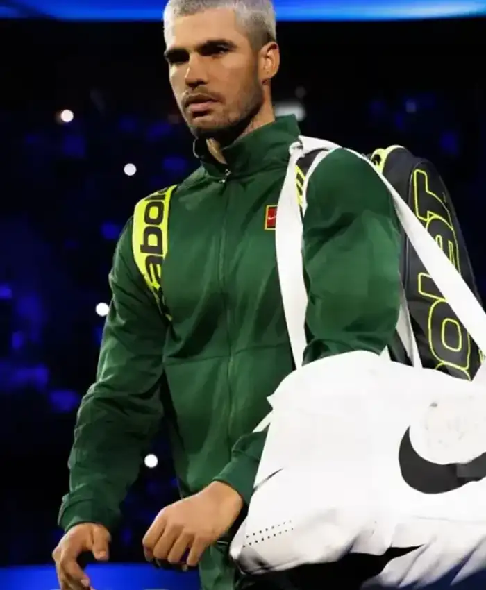 Carlos Alcaraz Rolex Paris Masters Jacket Carlos Alcaraz Rolex Paris Masters Jacket