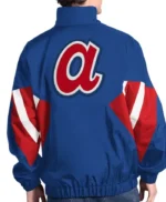 Atlanta Braves Cooperstown Chief Royal Half-Zip Pullover