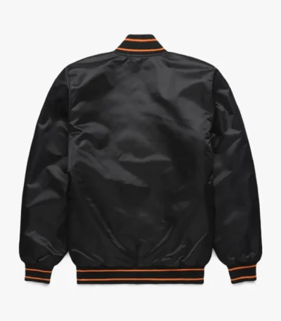 Baltimore Orioles Classic Black Satin Jacket