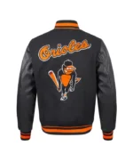 Baltimore Orioles Classic Rib Retro Varsity Jacket