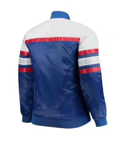 Blue/White Special Script Atlanta Braves Coaches Jacket