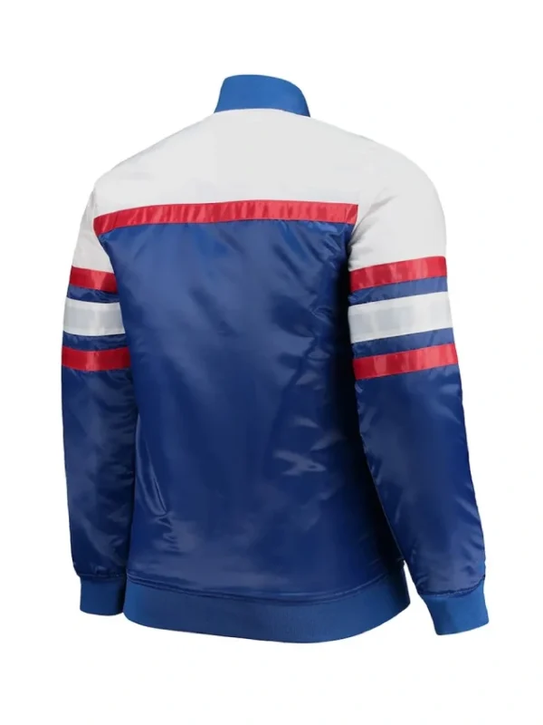 Blue/White Special Script Atlanta Braves Coaches Jacket