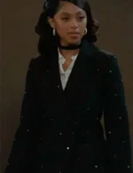 Colby Muhammad Beyond The Gates Black Studded Coat