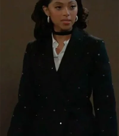 Colby Muhammad Beyond The Gates Black Studded Coat