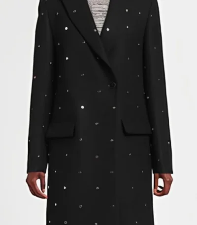 Colby Muhammad Beyond The Gates Black Studded Coat