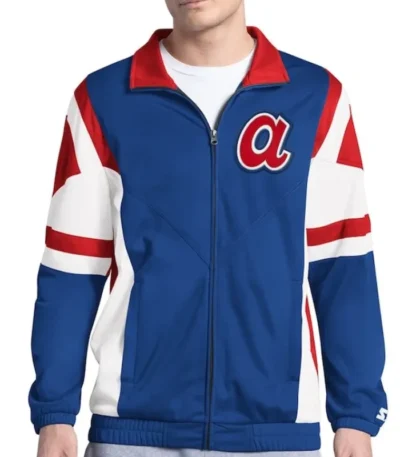 Contender Tricot Atlanta Braves Track Jacket