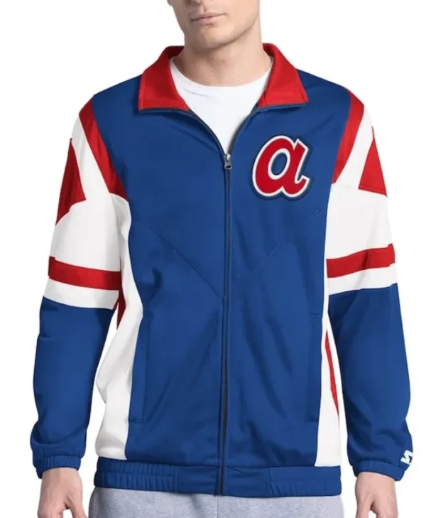 Contender Tricot Atlanta Braves Track Jacket