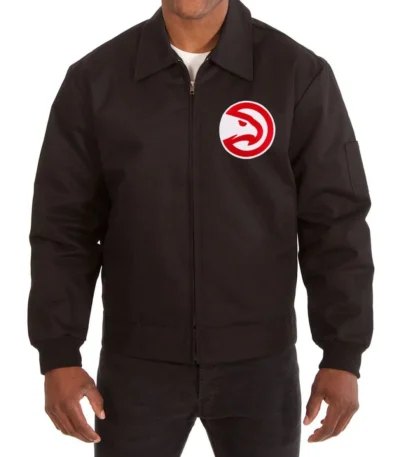 Cotton Workwear Atlanta Hawks Jacket