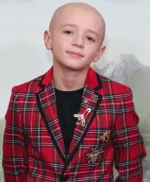 A Knight of the Seven Kingdoms Dexter Sol Ansell Red Plaid Blazer