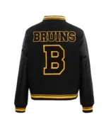 Retro Classic Rib Boston Bruins Varsity Jacket