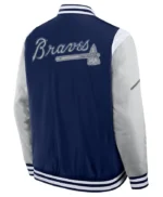 Elements Elite Atlanta Braves Navy Jacket