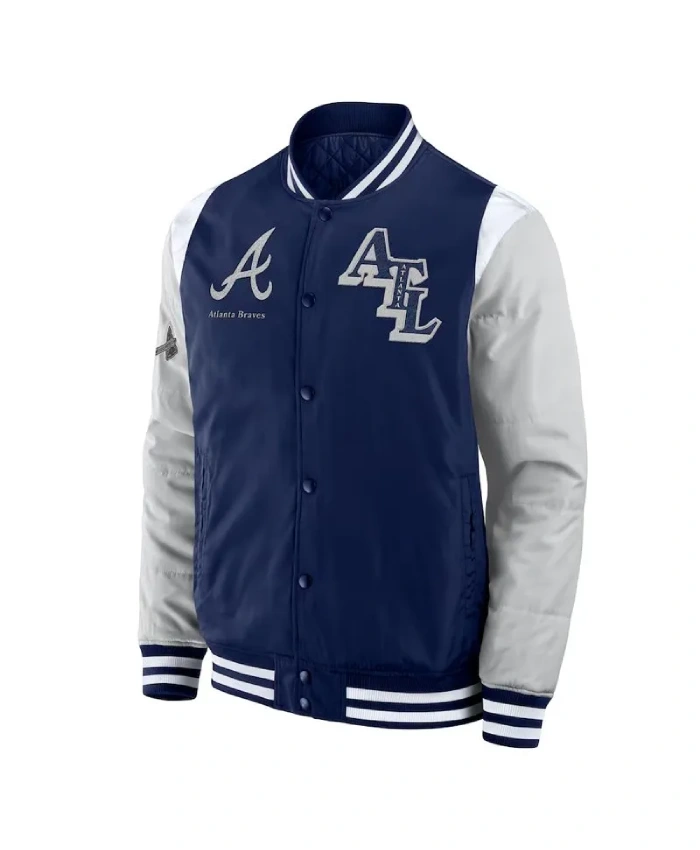 Elements Elite Atlanta Braves Navy Jacket Elements Elite Atlanta Braves Navy Jacket