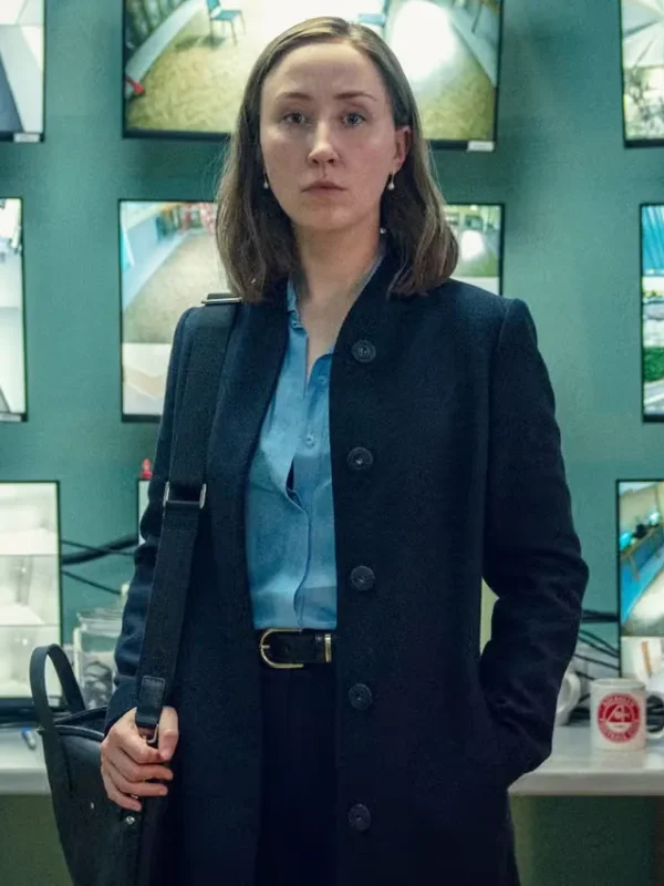 Erin Doherty Adolescence S01 Black Coat