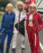 Erin Kellyman 28 Years Later The Bone Temple Red Tracksuit