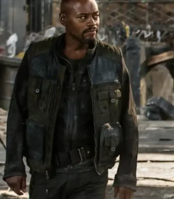 Fraser James Resident Evil The Final Chapter Leather Jacket