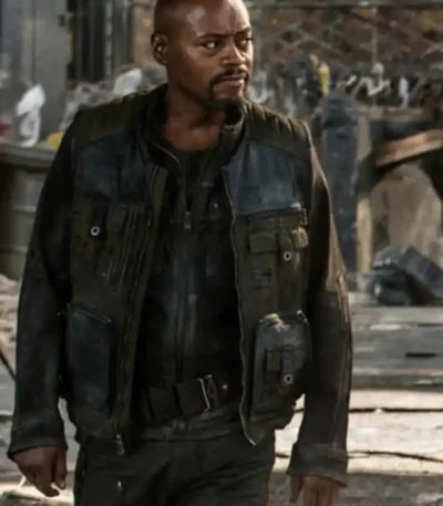 Fraser James Resident Evil The Final Chapter Leather Jacket