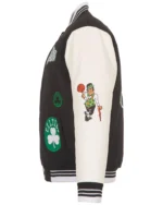 Boston Celtics Gothic Varsity Jacket