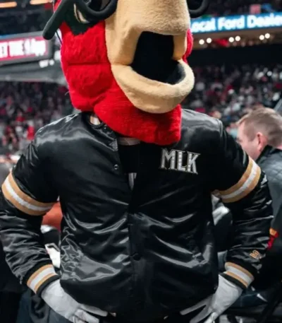 Harry the Hawk MLK Varsity Jacket