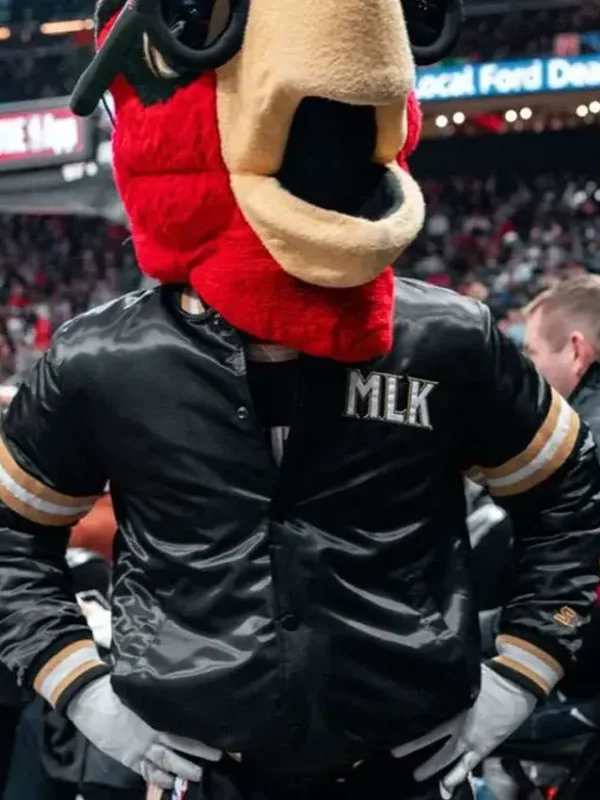 Harry the Hawk MLK Varsity Jacket