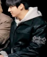 Hot Ones JungKook Black Jacket