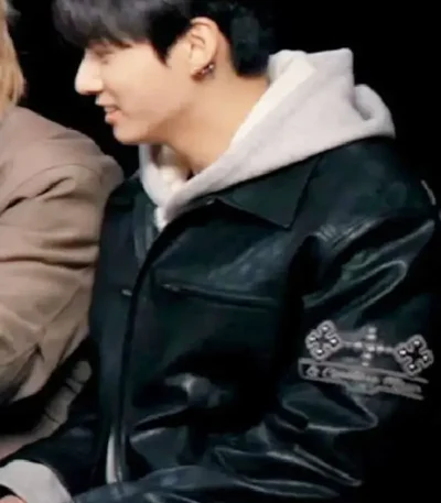 Hot Ones JungKook Black Jacket