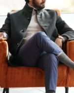 Jag Bhullar Big Sky Black Long Coat