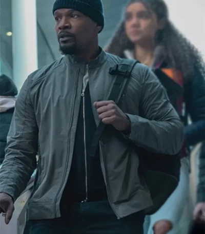 Jamie Foxx Back in Action Cotton Jacket