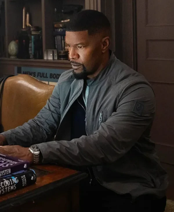 Jamie Foxx Back in Action Cotton Jacket