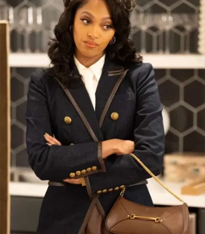 Kat Richardson Beyond the Gates Black Blazer