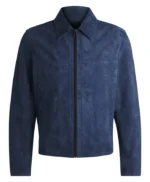 Keith D. Robinson Beyond the Gates S01 Blue Suede Jacket