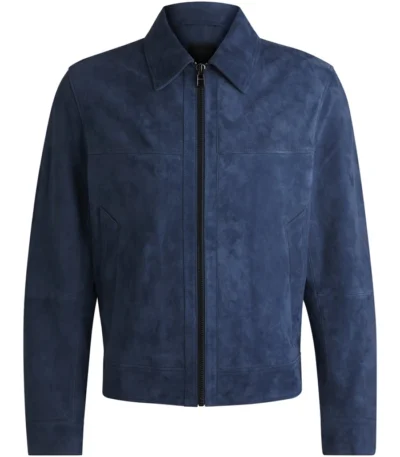 Keith D. Robinson Beyond the Gates S01 Blue Suede Jacket