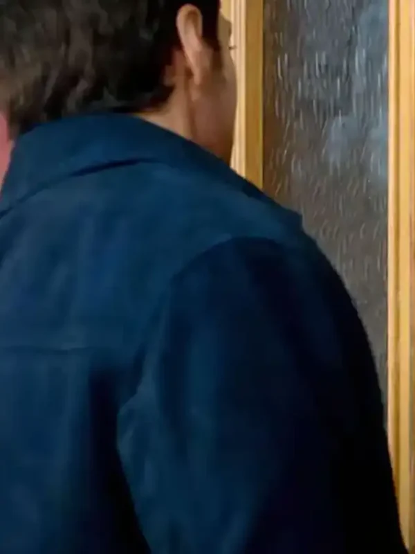 Keon Alexander Merry Little Mystery Blue Suede Jacket