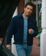 Keon Alexander Merry Little Mystery Blue Suede Jacket