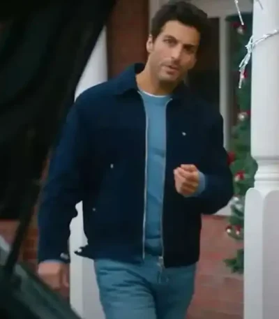 Keon Alexander Merry Little Mystery Blue Suede Jacket