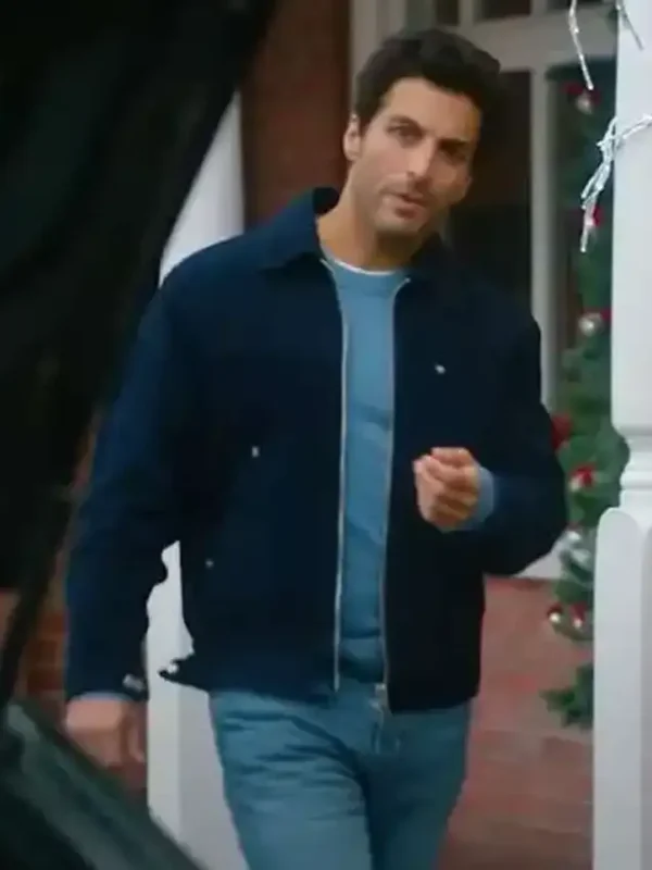 Keon Alexander Merry Little Mystery Blue Suede Jacket