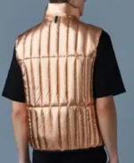 56 Days Kevin Sullivan Gold Puffer Vest