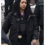 Lena Silver Boston Blue Black Jacket