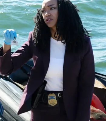 Lena Silver Boston Blue Purple Suit