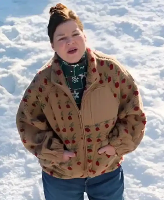 Linda Kash A Merry Little Ex-Mas Roses Sherpa Jacket Linda Kash A Merry Little Ex-Mas Roses Sherpa Jacket