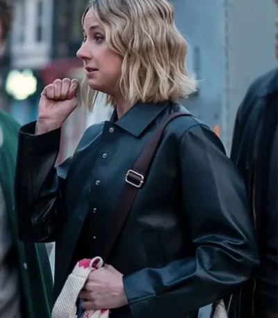Lucy Freyer Adults S01 Black Leather Jacket