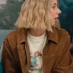 Lucy Freyer Adults S01 Brown Suede Jacket