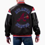 MLB Atlanta Braves Varsity Leather Jacket
