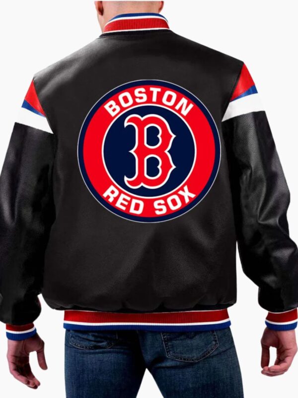 MLB Boston Red Sox Varsity Leather Jacket