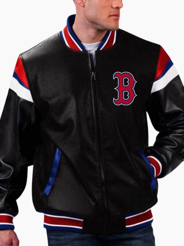 MLB Boston Red Sox Varsity Leather Jacket